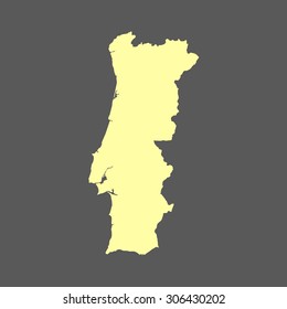 map of Portugal