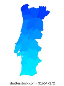 Map of Portugal
