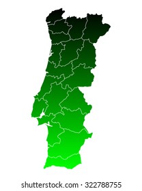 Map of Portugal