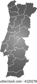 map of Portugal