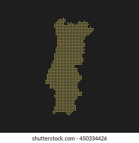 map of Portugal