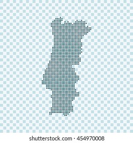 map of Portugal