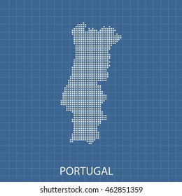 map of Portugal