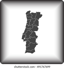 map of Portugal