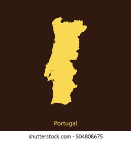 map of Portugal