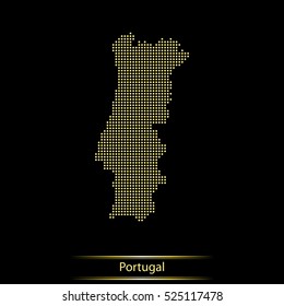 map of Portugal