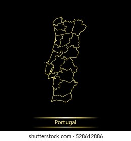 map of Portugal