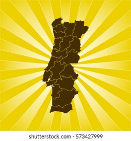 map of Portugal