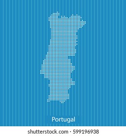 map of Portugal