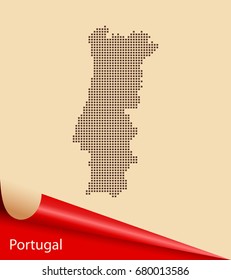 map of Portugal