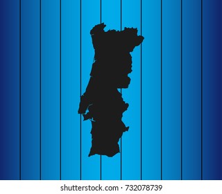 map of Portugal