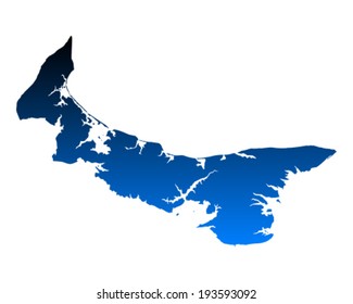 Map of Prince Edward Island