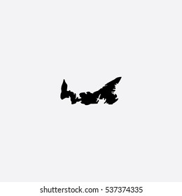 Map of Prince Edward Island Vector Illustration Silhouette Design