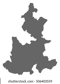 Map - Puebla (Mexico)