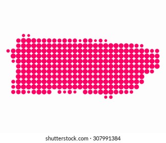 Map of Puerto Rico