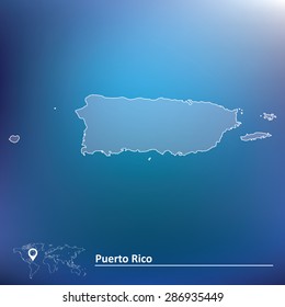Map Puerto Rico 