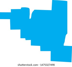 map of Pulaski in state of Arkansas