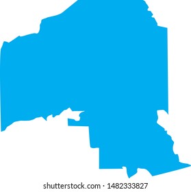 Map of putnam County in florida state