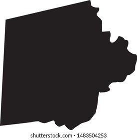 map of Putnam County in georgia state in usa