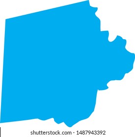 map of Putnam County in georgia state in usa