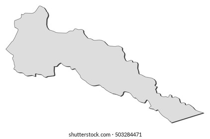 Map - Putumayo (Colombia)