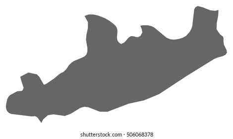 Map - Qacha's Nek (Lesotho)