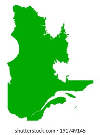 Map of Quebec