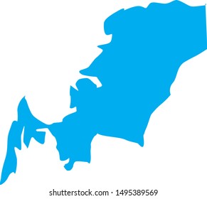 map of Queen anne's County in state of Maryland