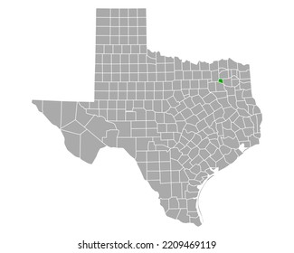 Mapa de lluvias en Texas en blanco