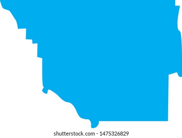 map of Randolph in state of Arkansas
