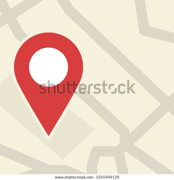 Map Red Pin Pointer Vector Map Stock Vector Royalty Free 1565944120 Shutterstock 3310