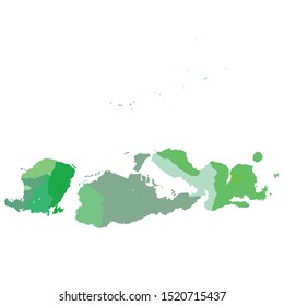 map of regency in the province of west nusa tenggara
