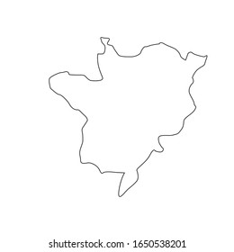 map of region of El seibo, in country of dominican republic