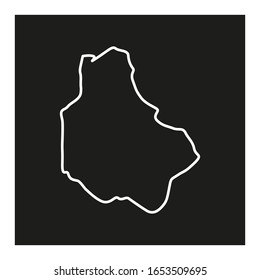 map of region of monsignor nouel, in country of dominican republic