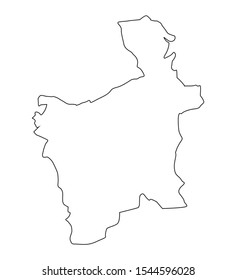 map of region of potosi in bolivia