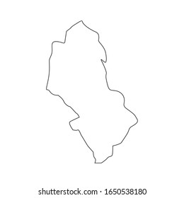 map of region of san cristobal in country of dominican republic