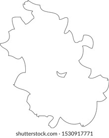 Map regions of China - Anhui