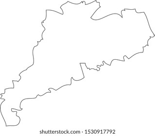 Map regions of China - Guangdong