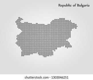 Map of Republic of Bulgaria
