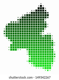 Map of Rhineland-Palatinate