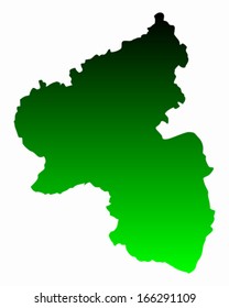 Map of Rhineland-Palatinate