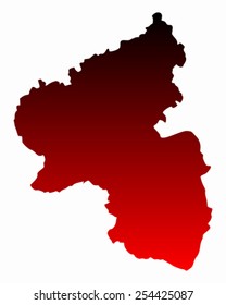 Map of Rhineland-Palatinate
