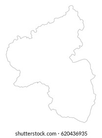 Map of Rhineland-Palatinate