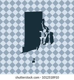 map of Rhode Island