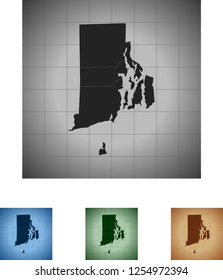 map of Rhode Island