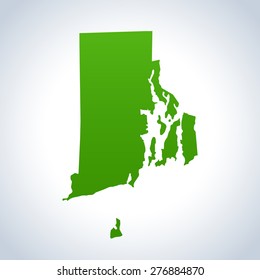 map of Rhode Island