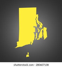 map of Rhode Island