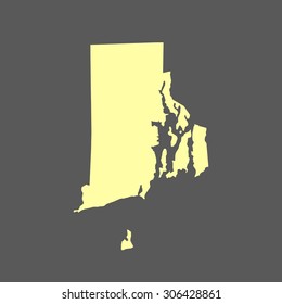 map of Rhode Island