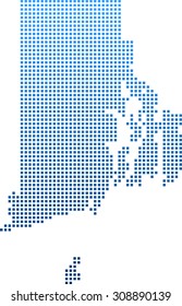 map of Rhode Island