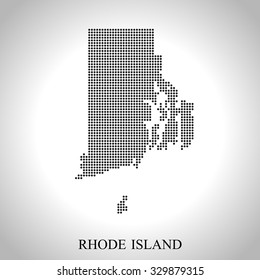 map of Rhode Island